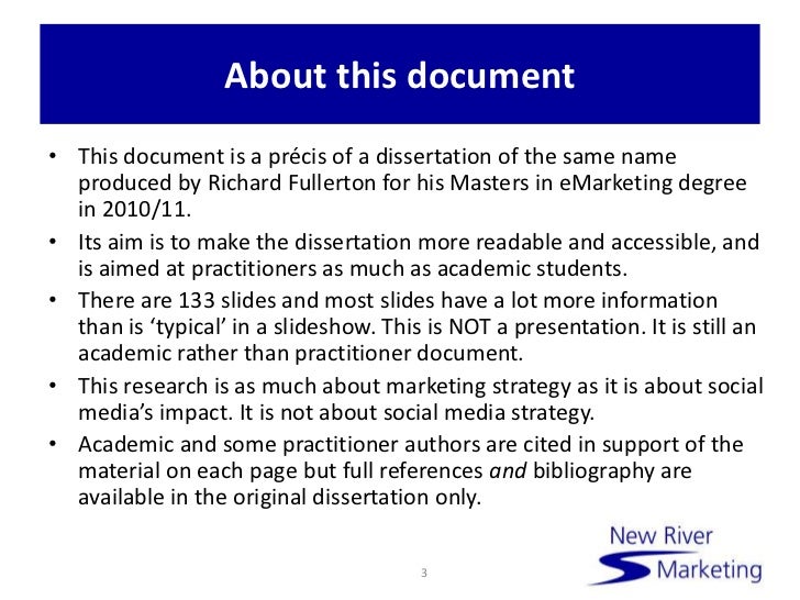 impact of social media dissertation Syracuse university surface dissertations - all surface may 2014 understanding the use and impact of social media features on the educational experiences of. impact of social media dissertation Syracuse university surface dissertations - all surface may 2014 understanding the use and impact of social media features on the educational experiences of.