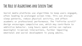 The Impact of Social Media on Mental Health in Young Adults | PDF