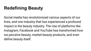 The Impact of Social Media on Reshaping the Beauty Industry 2024.pdf