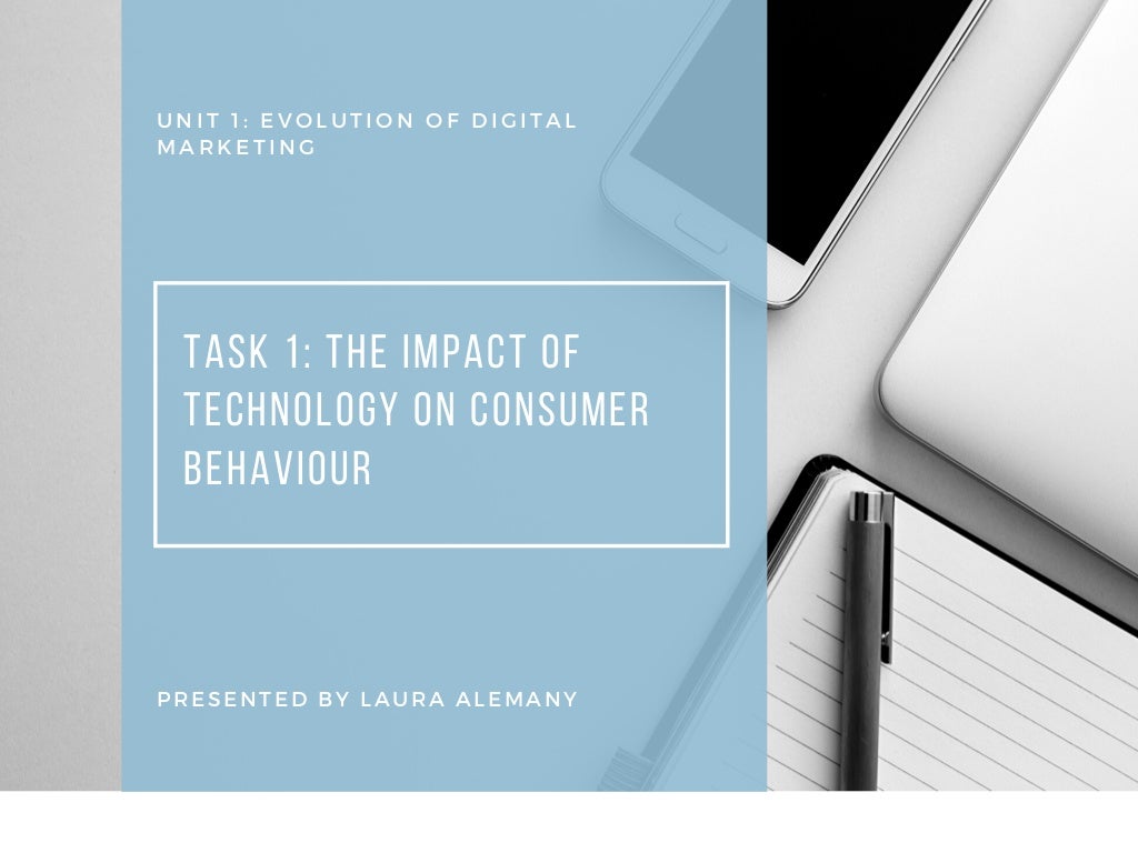 impact of technology on consumer behaviour research paper pdf