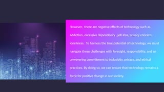 The Impact of Technology on Society.pptx