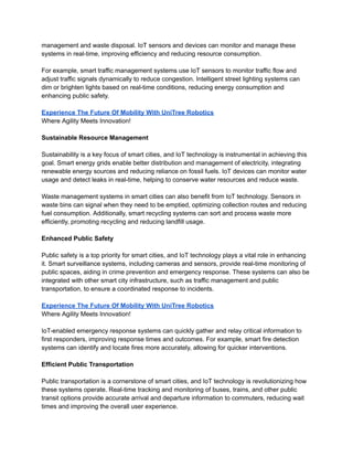 The Impact of the Internet of Things (IoT) on Smart Homes and Cities | PDF