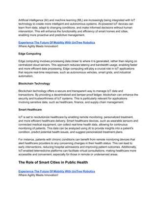 The Impact of the Internet of Things (IoT) on Smart Homes and Cities | PDF