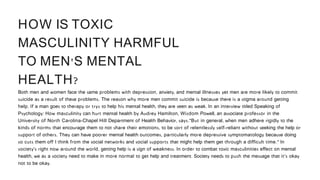 The Impact of Toxic Masculinity On Mens Mental Health_abcdpdf_pdf_a_ppt ...