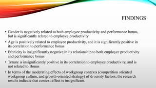 The impact of workforce diversity on organizational effectiveness | PPTX