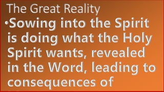 The Great Reality
 