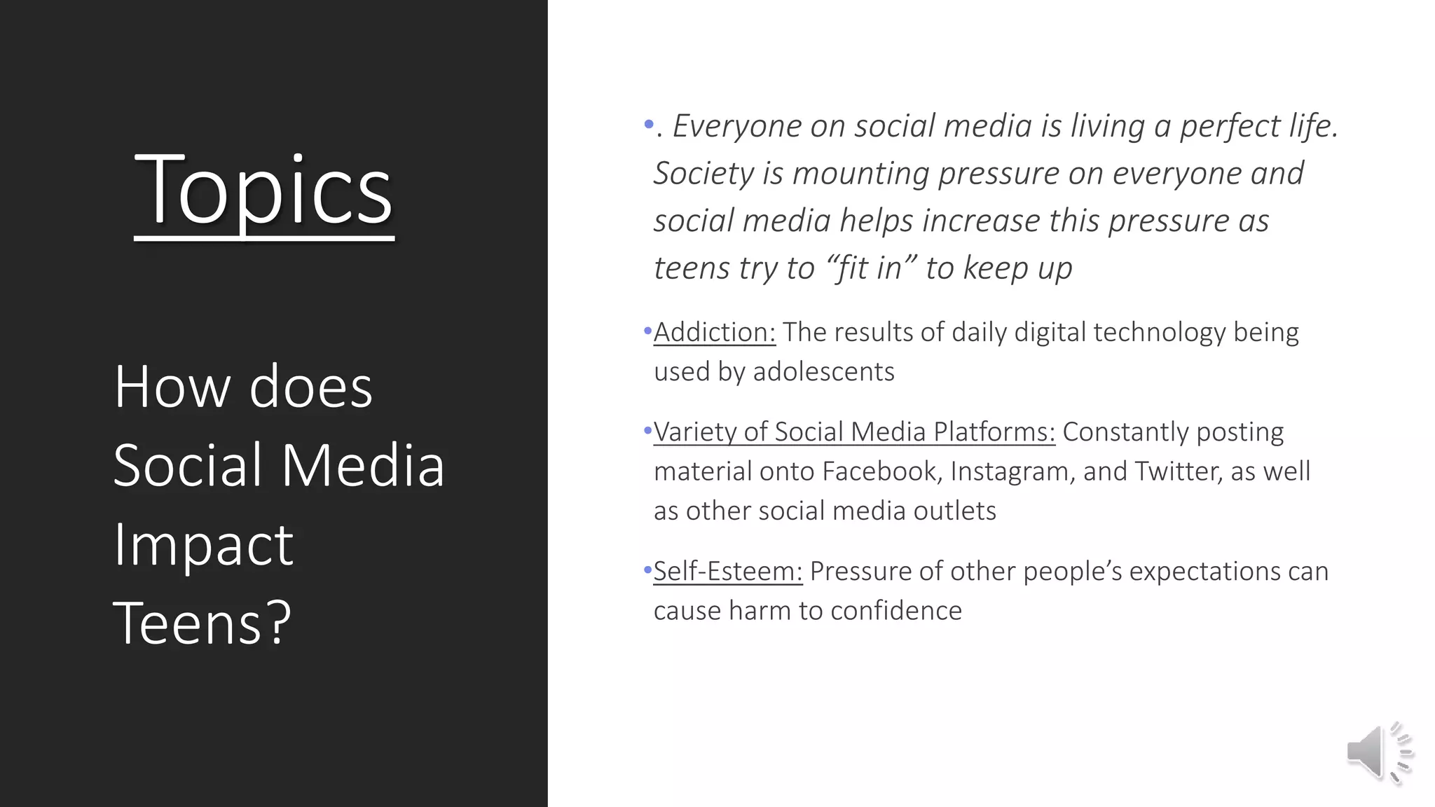 The impact social media has on adolescents mental health | PPTX