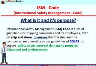 Solas Ism Code The Implementation of ISM Code - Update 18 Sep 2024.pdf