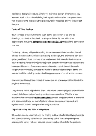 Incompatible By Design The Importance of 3D Modeling in Revit for the Construction Industry in ...