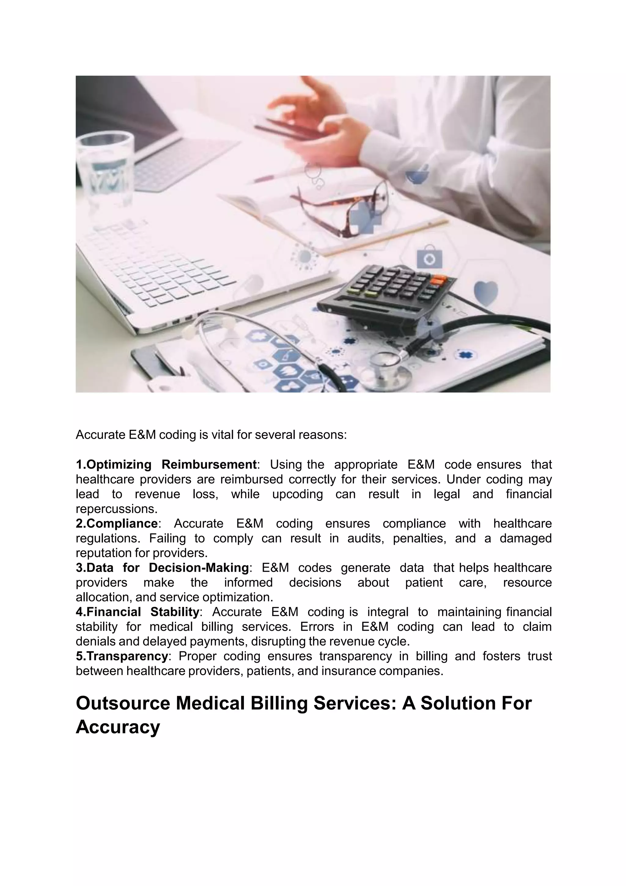 The Importance Of Accurate E&M Codes In Medical Billing Services | PPT ...