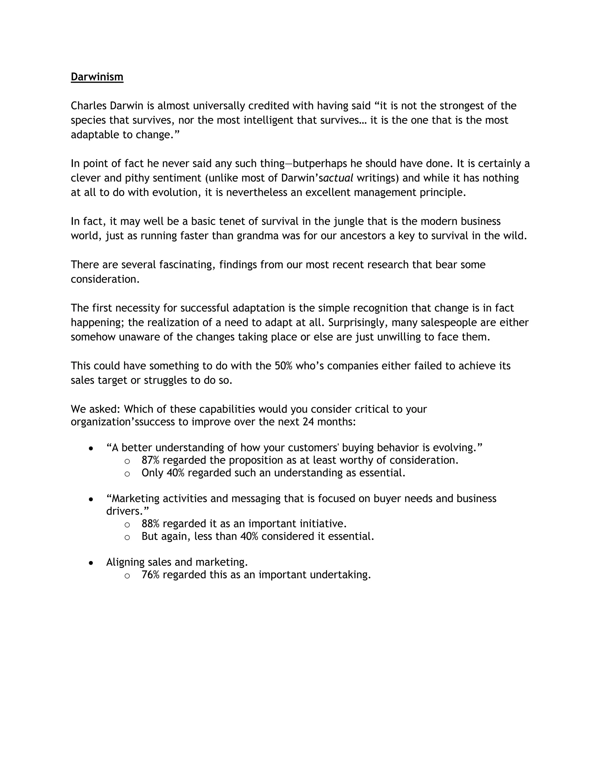 The importance of adaptability | DOCX