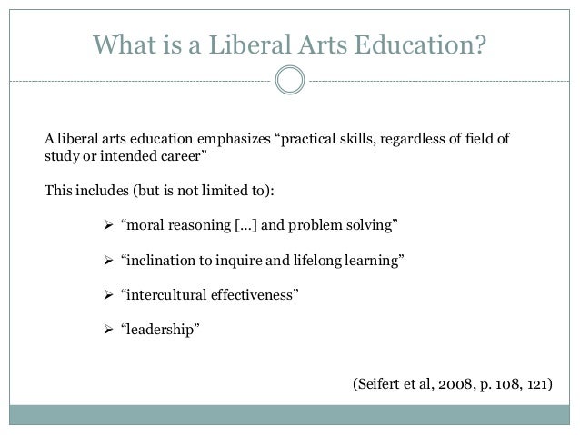 The Importance of a Liberal Arts Education