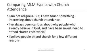 The Importance of Attending MLM Events | PPTX