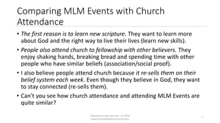 The Importance of Attending MLM Events | PPTX