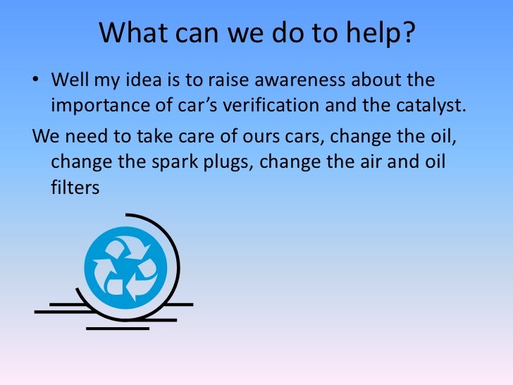 The importance of catalyst