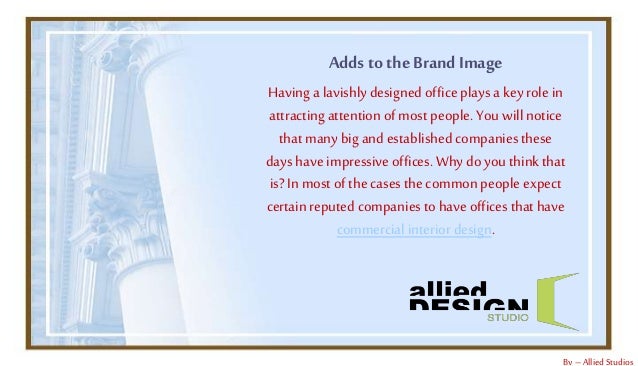 the importance of commercial interior design