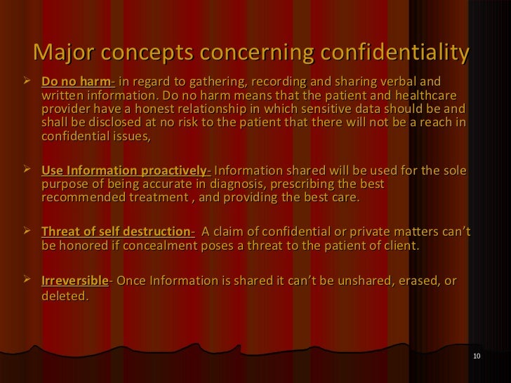 The Importance Of Confidentiality For Children And