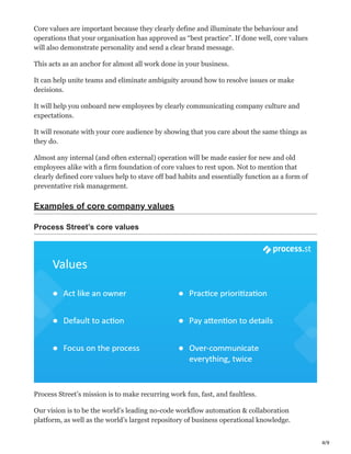 The Importance of Core Values: How to Captivate Customers & Compel ...