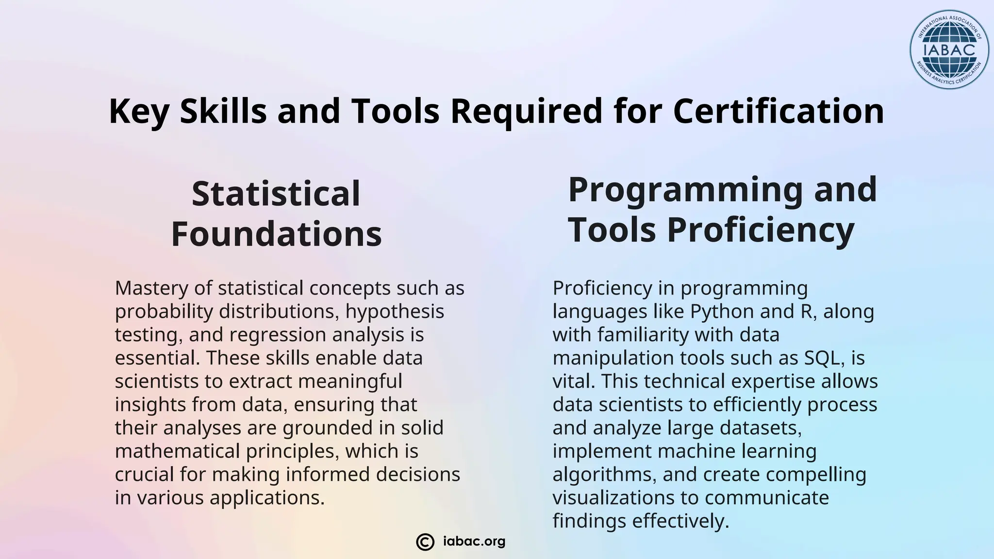 The Importance of Data Science Certification | IABAC | PDF