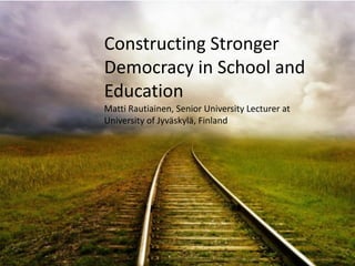 The importance of democracy in education | PDF
