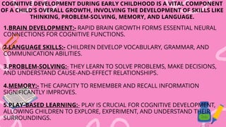 The importance of early childhood Education | PDF