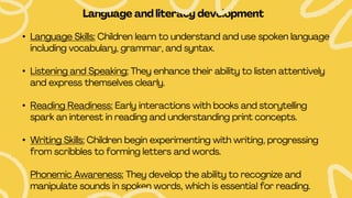 The importance of early childhood Education | PDF