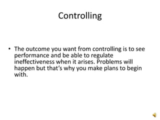 The importance of effective management | PPTX