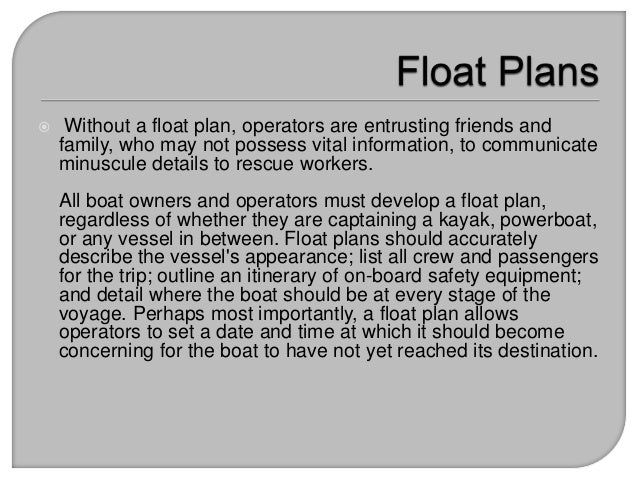 The Importance of Float Plans for Boaters