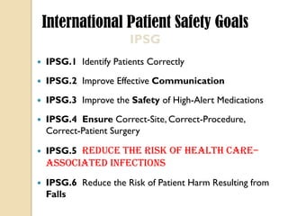 The importance of infection control in patient care