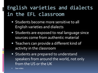 The Importance Of Language Varieties And Regional Dialects | PPTX