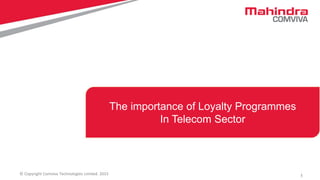 Loyalty Programs- Reward Telecom Customer & Increase ARPU | PPTX ...