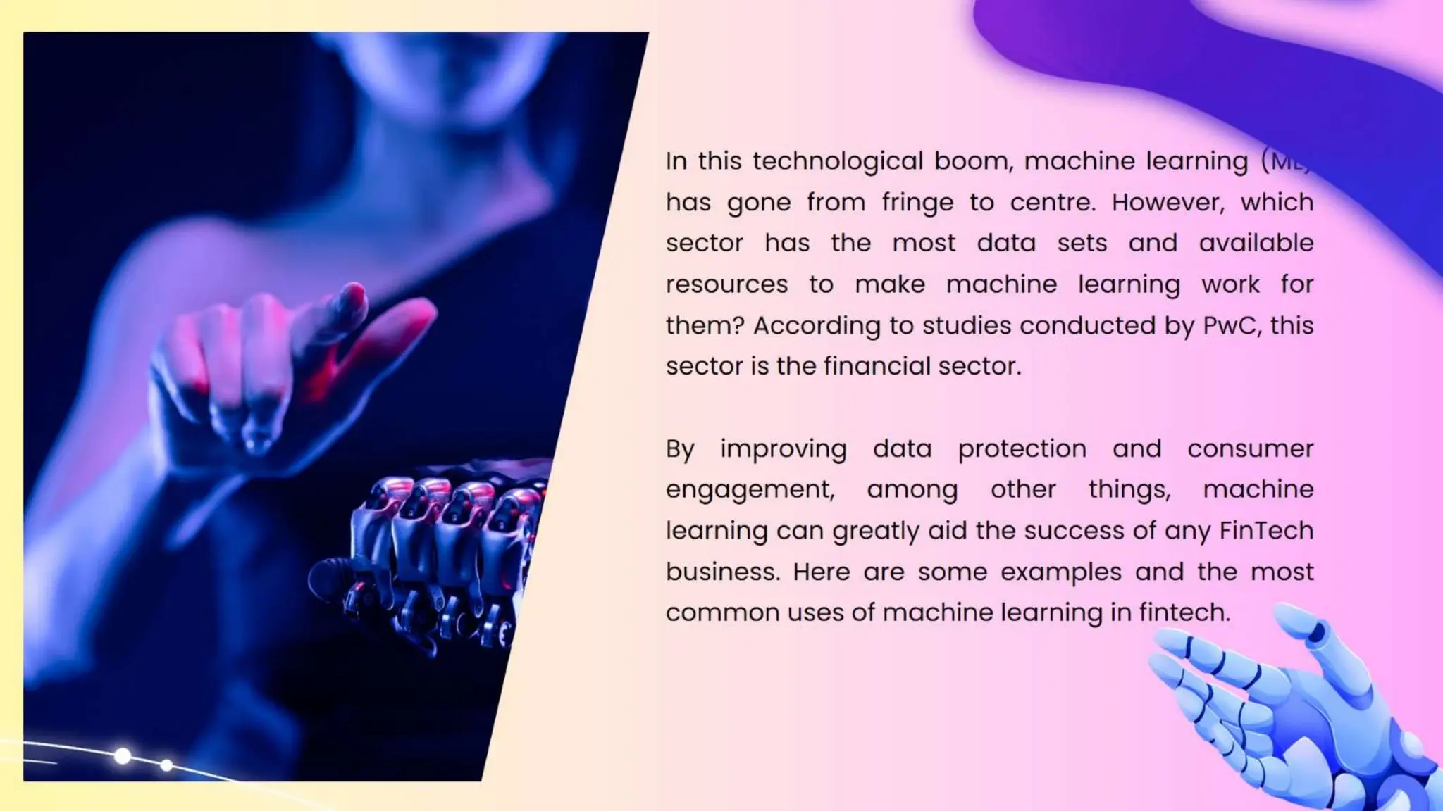 Machine Learning in Fintech: Why It Matters
