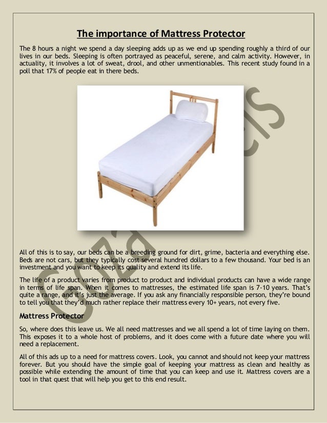 The Importance of Mattress Protector