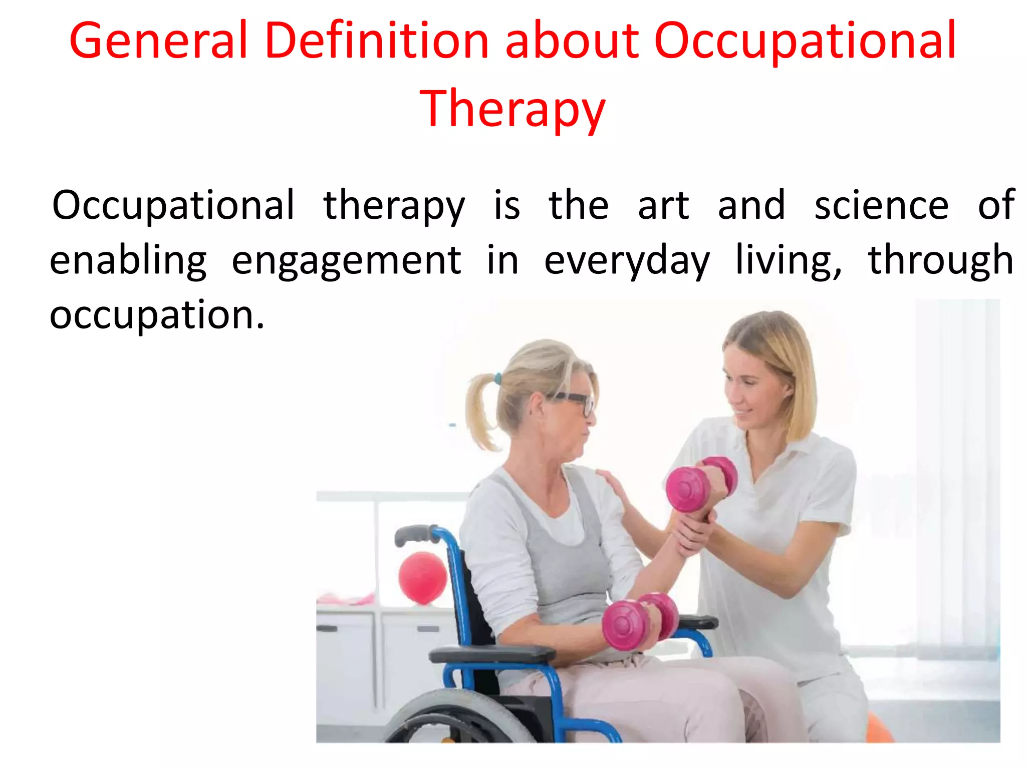 The importance of occupational therapy for autism | PPTX