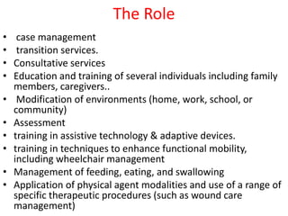 The importance of occupational therapy for autism | PPTX