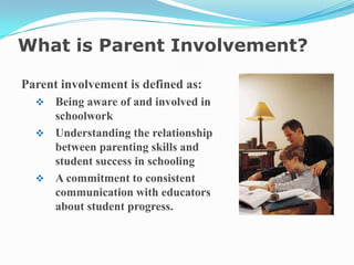 The Importance Of Parent Involvement