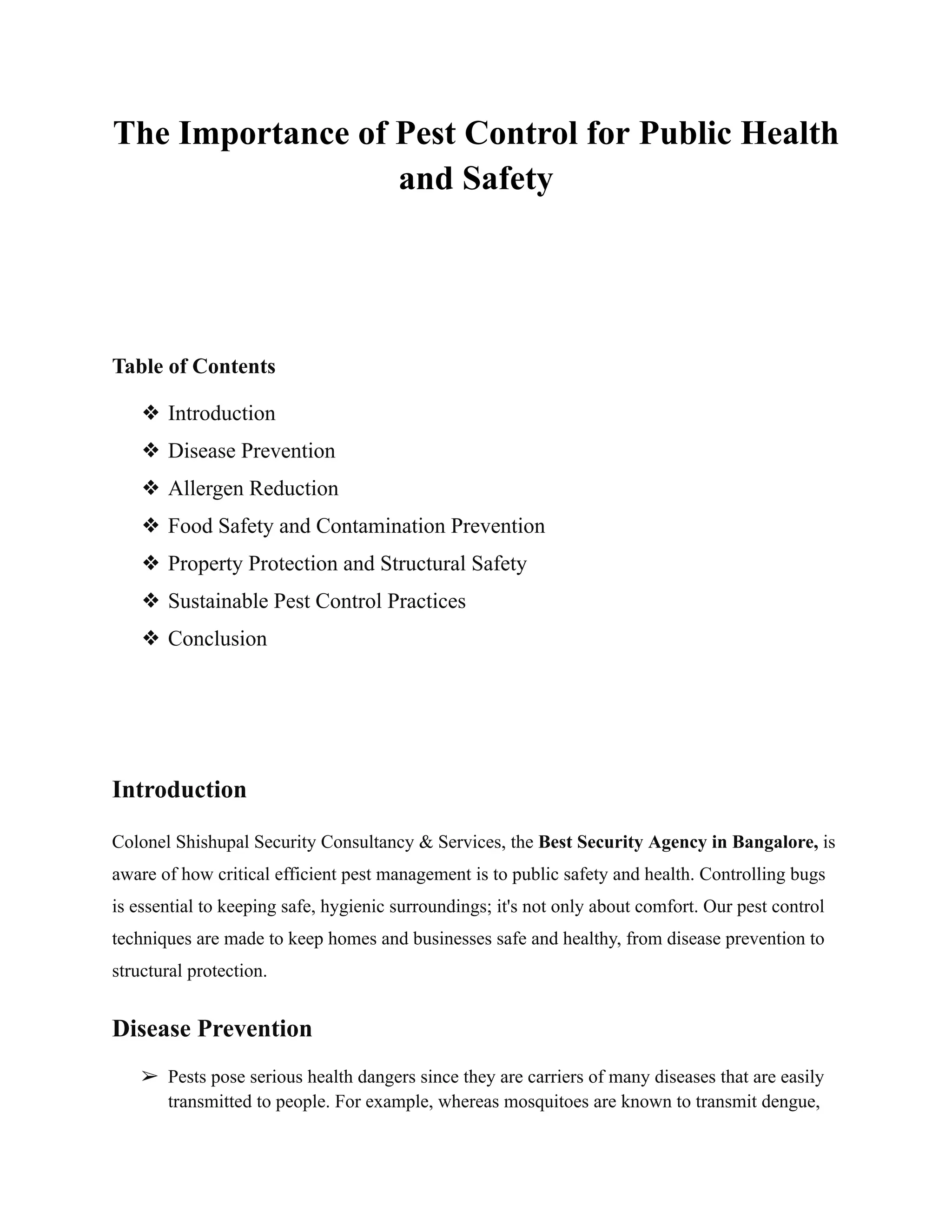 Pest Introduction The Importance of Pest Control for Public Health and Safety.pdf
