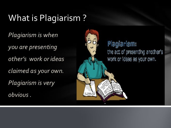 What is plagiarism essay
