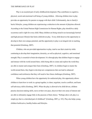The Importance of Play in Early Childhood Education.pdf