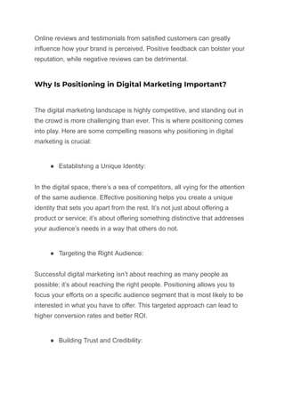 The Importance of Positioning in Digital Marketing.pdf