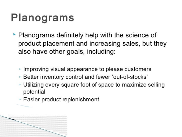 planograms