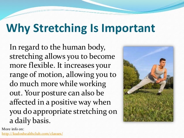 The Importance of Stretching Before Exercising