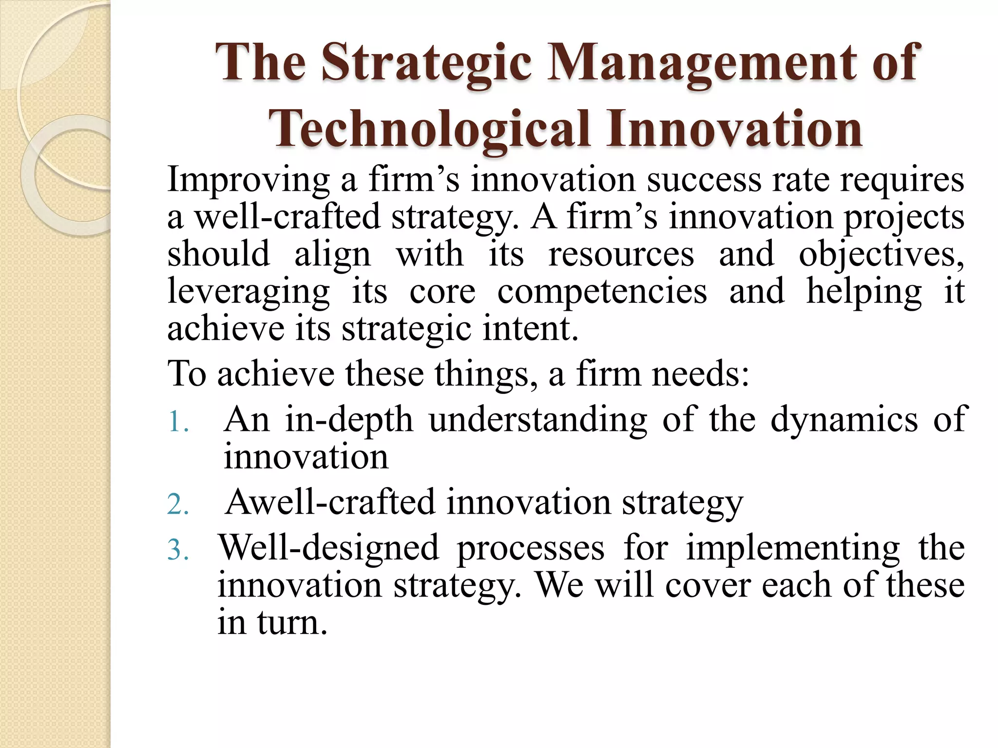 The importance of technological innovation | PPT