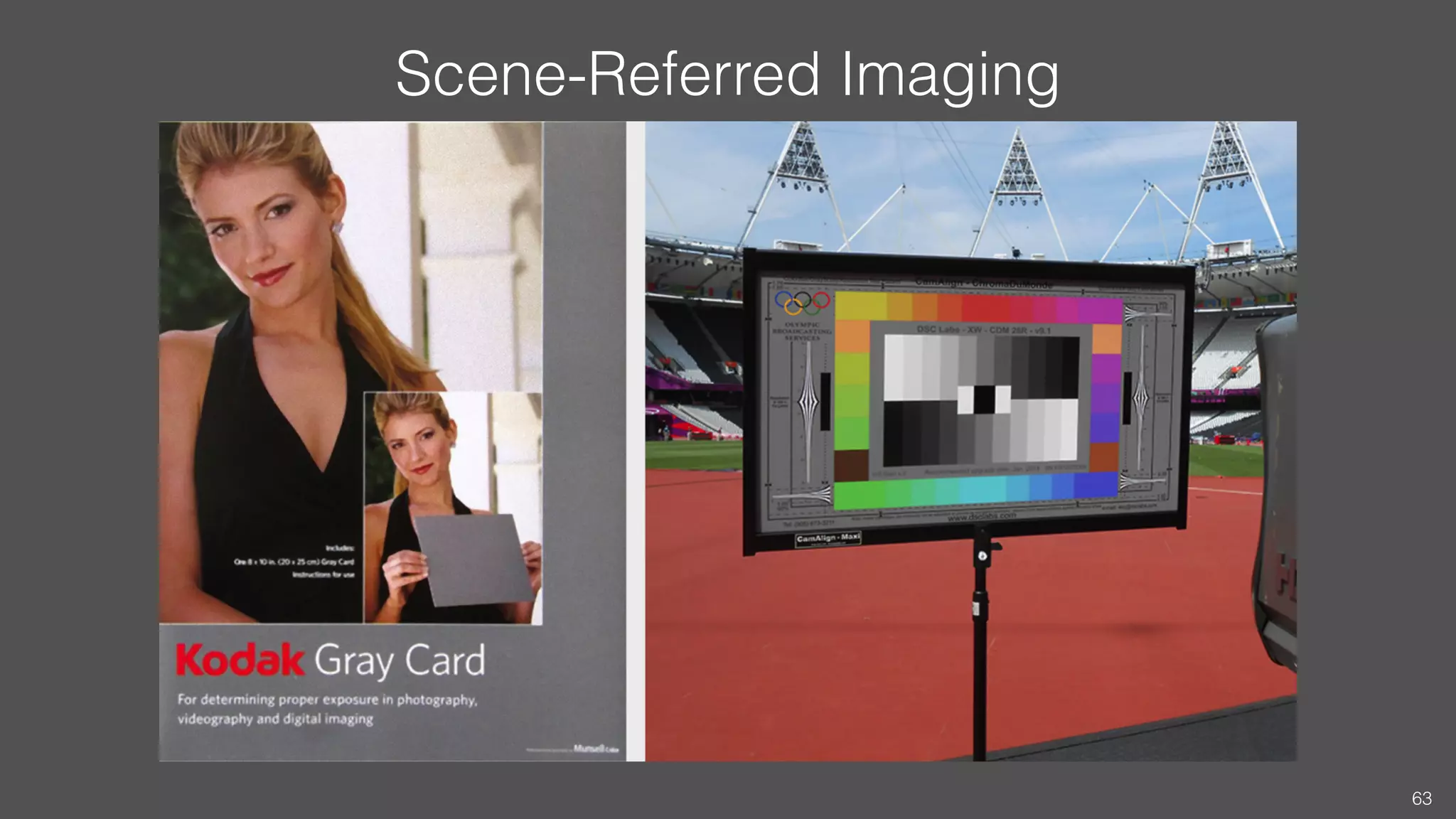 Scene-Referred Imaging
63
 