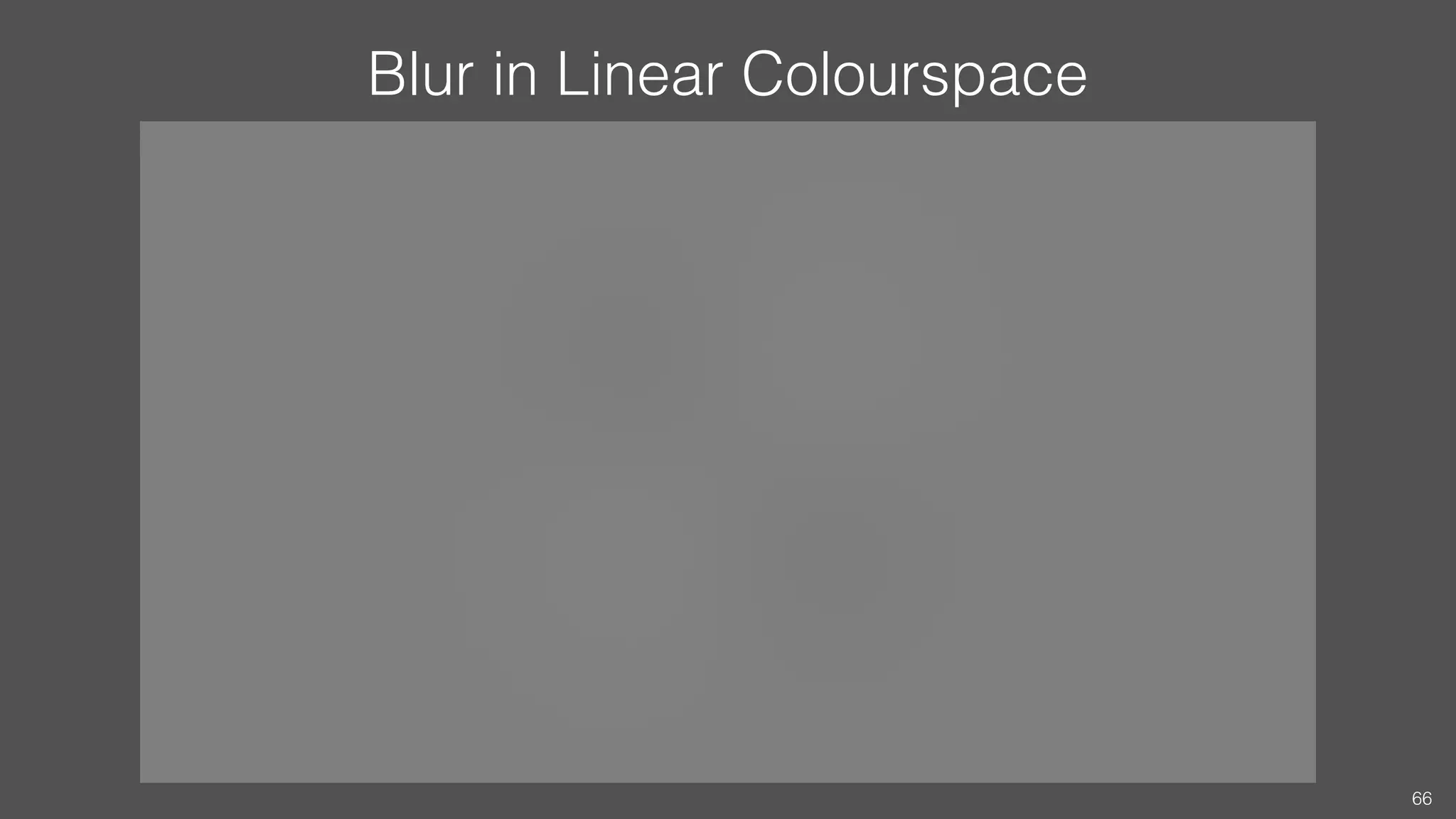Blur in Linear Colourspace
66
 