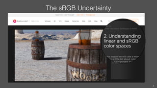The sRGB Uncertainty
3
 