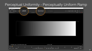 Perceptual Uniformity - Perceptually Uniform Ramp
88
 