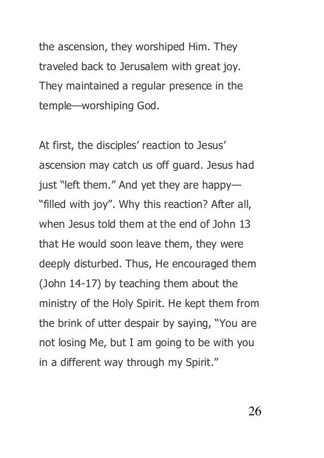 The Importance Of The Ascension Of Christ The Importance Of The Ascension Of Christ