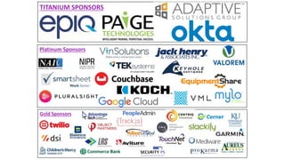 TITANIUM SPONSORS
Platinum Sponsors
Gold Sponsors
 