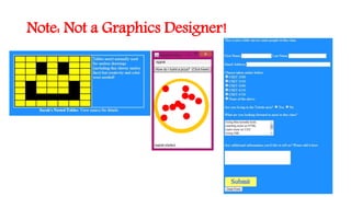 Note: Not a Graphics Designer!
 